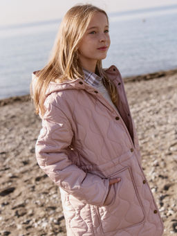 Куртка стеганая Пудра 7+ - Bungly фото 3