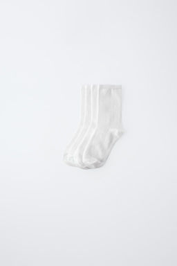 FOUR-PACK OF KNEE-HIGH SOCKS - Zara фото 5