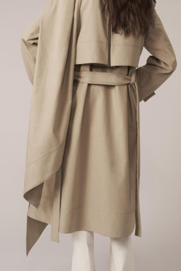 2-IN-1 DETACHABLE WAISTCOAT TRENCH COAT - THE ITEM ZARA WOMAN  фото 4