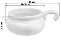 Набор 2 жюльенниц - кокотниц 300 мл 14*10,5*5,5 см Кружево - Elan gallery фото 2