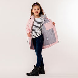 RODOS Куртка для девочки мембрана демисезон М-273 Голубой  фото 17