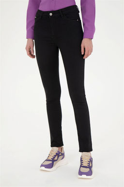 Женские черные джинсовые брюки - U.s. polo assn фото 2