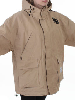 3097 BEIGE Куртка демисезонная женская (100 гр. холлофайбер) - Fashion фото 2