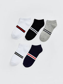 ?izgili Erkek ?ocuk Patik ?orap 5li