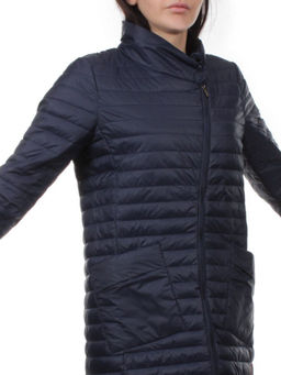 K-531 DK. BLUE Куртка демисезонная стеганая женская (70 гр. холлофайбер) - Fashion фото 2