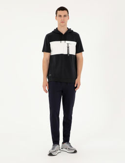 Siyah Regular Fit Sweatshirt - Pierre cardin фото 4