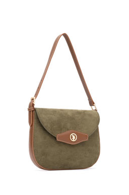 Женская сумка цвета хаки Неожиданная скидка в корзине - U.s. polo assn фото 2