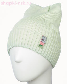 1201V1 Кошка вискоза Колпак для девочки (50-52)