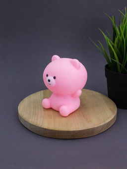 Ночник iLikeGift "Lucky bear", pink (8*10.5 см)