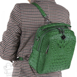 Рюкзак женский 69123-1 green Velina Fabbiano-Safenta/50 в Новосибирске