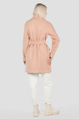 Пальто женское демисезонное (пояс) - El podio фото 5