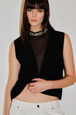 Top con strass - H&m фото 3