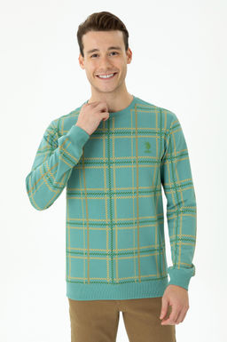 Мужской мятный свитшот Неожиданная скидка в корзине - U.s. polo assn фото 8