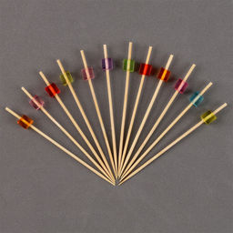 Набор шпажек для канапе 12 шт. "Кубики" арт. 9681218