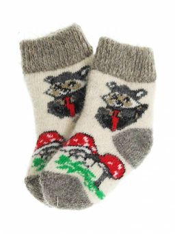 Носки детские "Енот с грибами" 6263-1