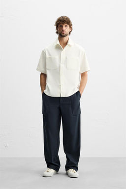 TEXTURED COMFORT OVERSHIRT - Zara фото 19