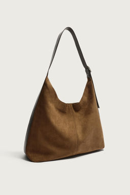BOLSO SHOPPER LISO / Marr?n Tabaco - Zara фото 2