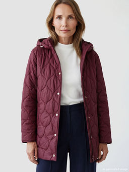 Kap??onlu Kapitone Kad?n ?i?me Mont