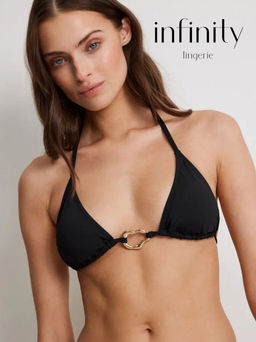 Infinity / Бюстгальтер купальный жен.Triangle Mulan черный