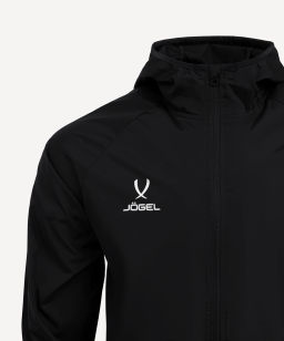 Куртка ветрозащитная JOGEL CAMP Rain Jacket, черный