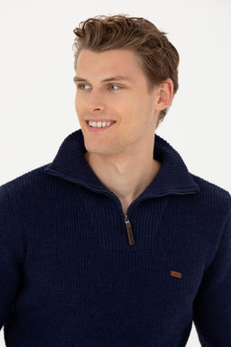 Мужской темно-синий свитер - U.s. polo assn фото 16