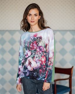 авторский Лонгслив свободного кроя - Sahar art lab фото 8