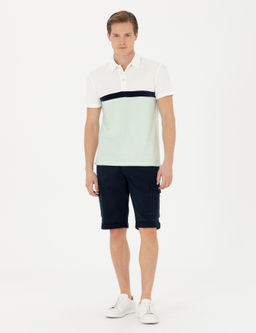 Ye_il Slim Fit Polo Yaka T-shirt