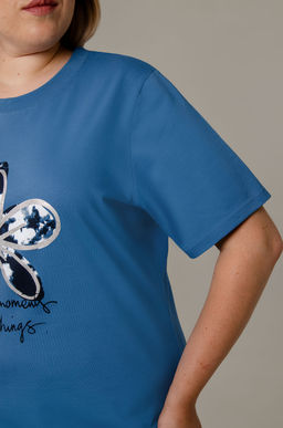 Арт. 4151 Туника женская 52-60 (5 шт) Цвет:Голубой