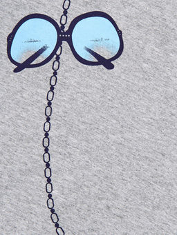 Футболка с принтом UD 6473 серый - Mini maxi фото 7