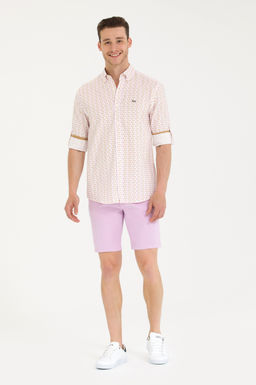 U. S. Polo Assn Мужская рубашка с длинным рукавом Magnolia - U.s. polo assn фото 4