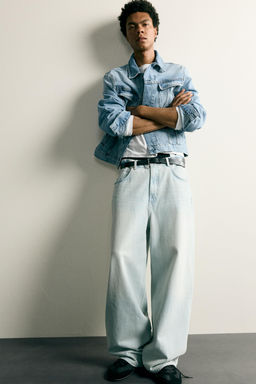 JEANS BAGGY FIT / Azul claro - Zara фото 5
