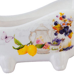 60188 Подставка для губки 170мл 12х6х6,2см Утренняя свежесть доломит LR (х72) - Mayer&boch фото 2