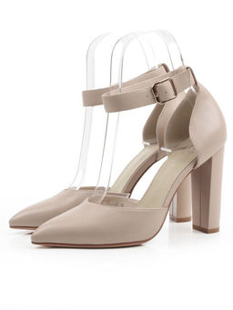 06-A34A-536E BEIGE/PINK POWDER Туфли женские (натуральная кожа)