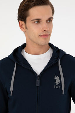 Мужской темно-синий свитшот Неожиданная скидка в корзине - U.s. polo assn фото 2