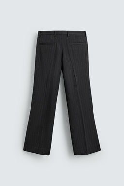 STRIPED SUIT TROUSERS - Zara фото 2