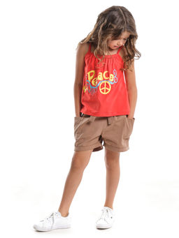 Футболка-топ UD 0061 коралловый - Mini maxi фото 10