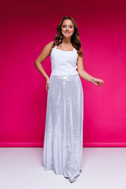 Топ AURA 2127-164 белый  фото 2