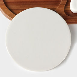 Набор для подачи сыра «Мрамор», 2 ножа, 28×18.5×1.5 см, акация