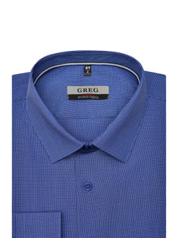 Сорочка мужская длинный рукав GREG 214/217/6176/1p STRETCH  фото 3
