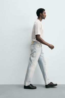 JEANS STRAIGHT FIT / Azul claro - Zara фото 6