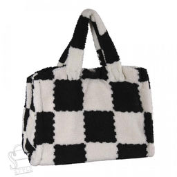 Сумка женская 2318S white black S-Style в Новосибирске