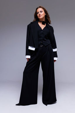 Жакет AURA 1086-164 чёрный