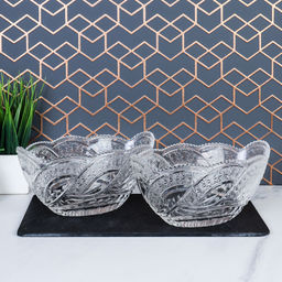 Цена за 1 шт. Ваза для сервировки 2 штуки / LGR-120 /уп 16/ - ГалеонТрейд фото 2