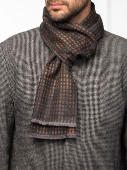 Шарф муж. шелк+виск 30х180 LJG34-589-19 - Labbra фото 4