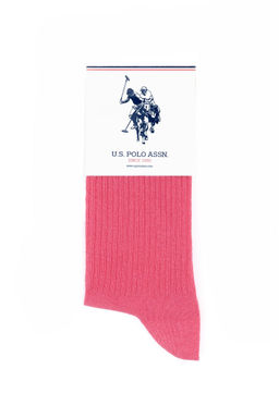Женские розовые носки - U.s. polo assn фото 4