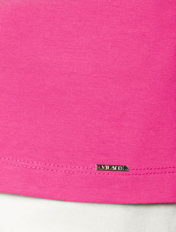 Топ из премиального хлопка с эластаном - Vilatte фото 2