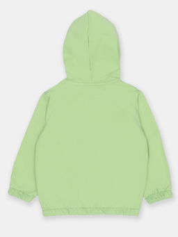 CRB wear/CSBG 63777-37-396 Толстовка для девочки,зеленый/Ex.Cherubino  фото 2