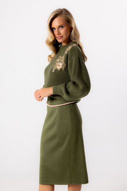 WW-2662 юбка женская полынь