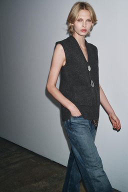 LONG WOOL WAISTCOAT