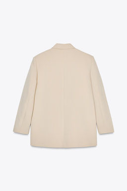 OVERSIZE DOUBLE-BREASTED BLAZER - Zara фото 17
